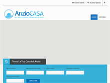 Tablet Screenshot of anziocasa.net